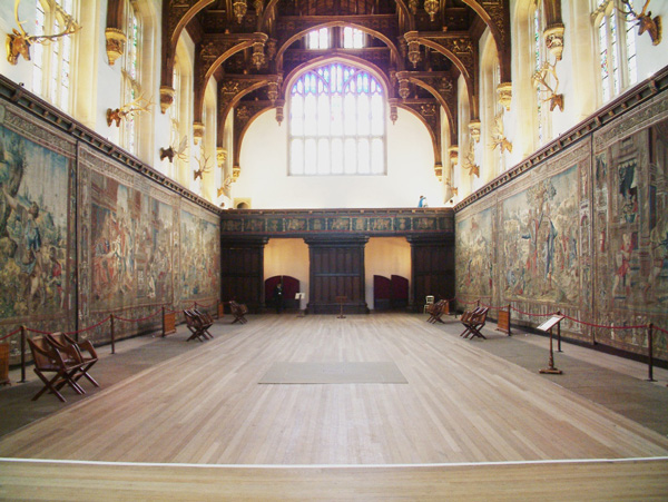 The Great Hall at hampton Court Palace